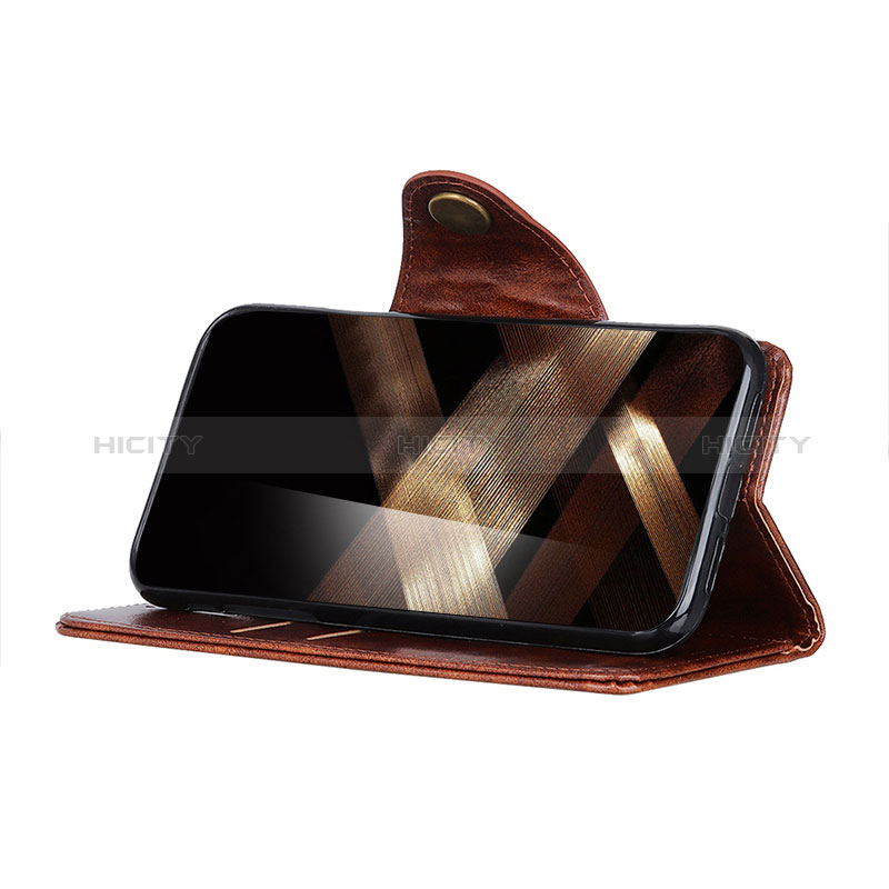 Handytasche Stand Schutzhülle Flip Leder Hülle M26L für Samsung Galaxy S24 5G groß