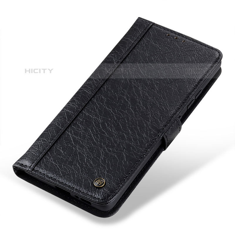 Handytasche Stand Schutzhülle Flip Leder Hülle ML10 für Samsung Galaxy A03 Schwarz