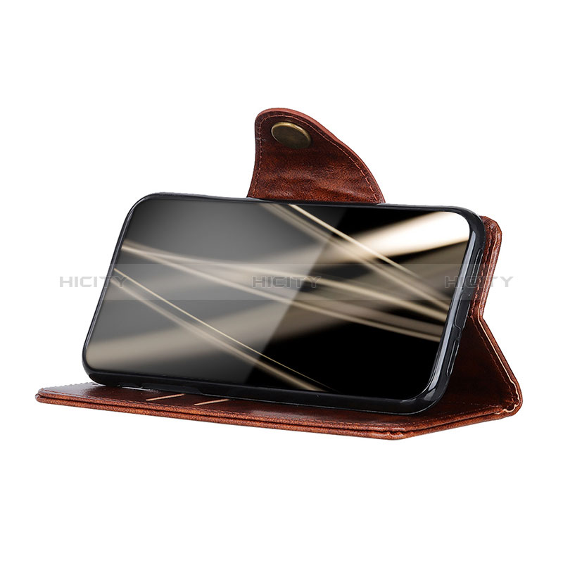 Handytasche Stand Schutzhülle Flip Leder Hülle ML12 für Huawei Enjoy 50