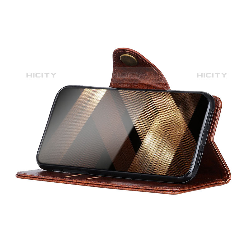 Handytasche Stand Schutzhülle Flip Leder Hülle ML12 für Samsung Galaxy A03