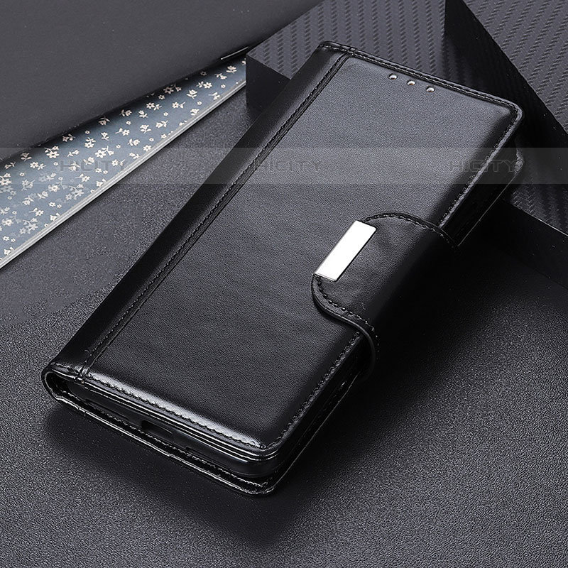 Handytasche Stand Schutzhülle Flip Leder Hülle ML13 für Google Pixel 6a 5G Schwarz Plus