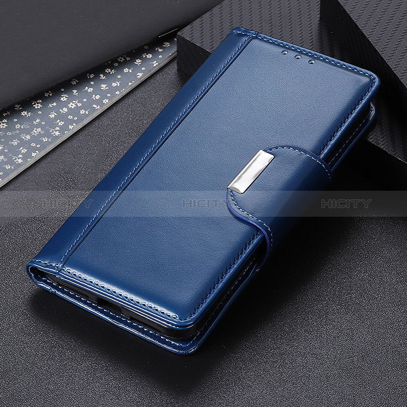 Handytasche Stand Schutzhülle Flip Leder Hülle ML13 für Huawei Honor 50 Pro 5G Blau Plus