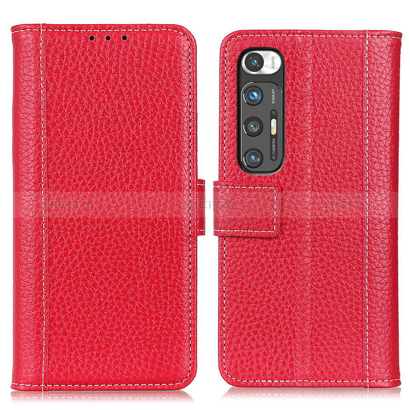 Handytasche Stand Schutzhülle Flip Leder Hülle ML14 für Xiaomi Mi 10S 5G Rot Plus