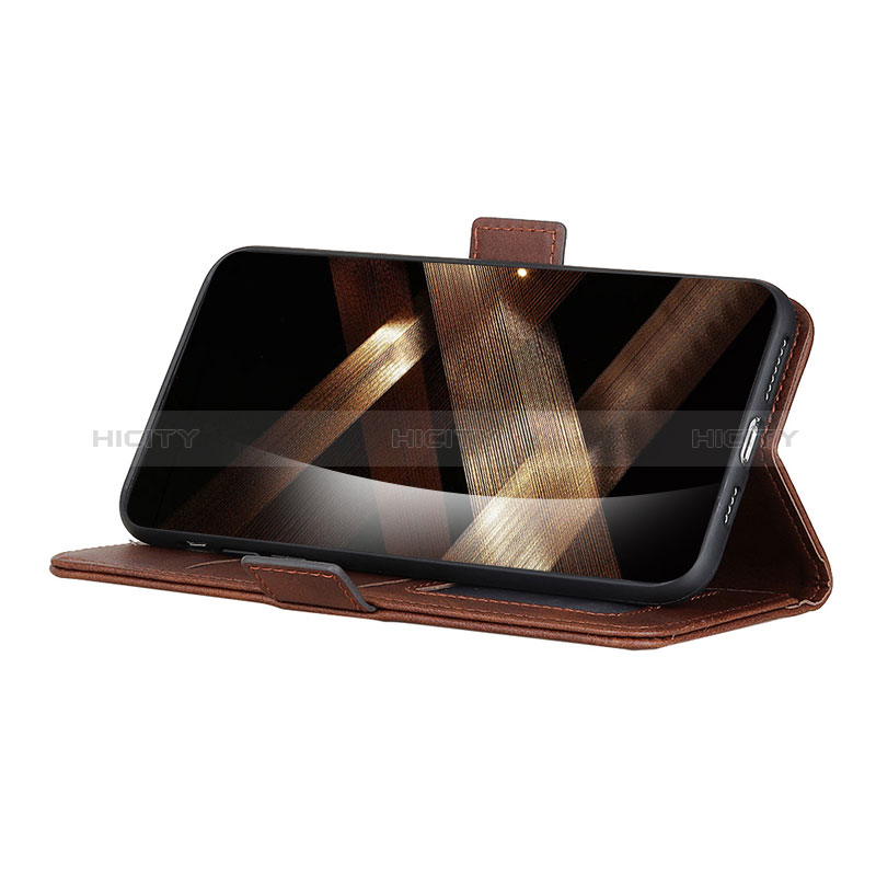 Handytasche Stand Schutzhülle Flip Leder Hülle ML15 für Huawei Honor X6a groß