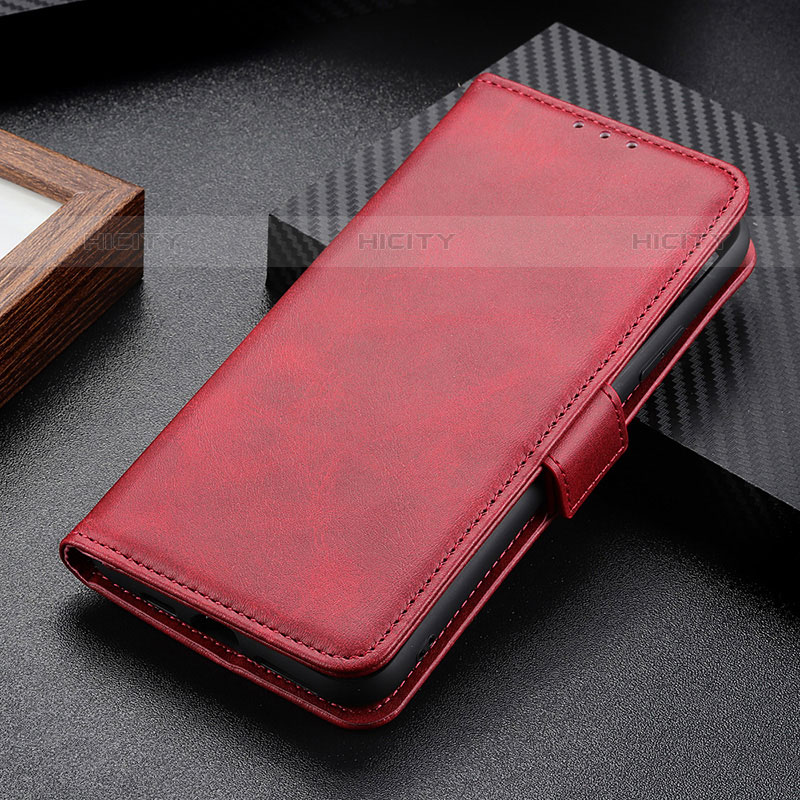 Handytasche Stand Schutzhülle Flip Leder Hülle ML15 für Samsung Galaxy A03 Rot