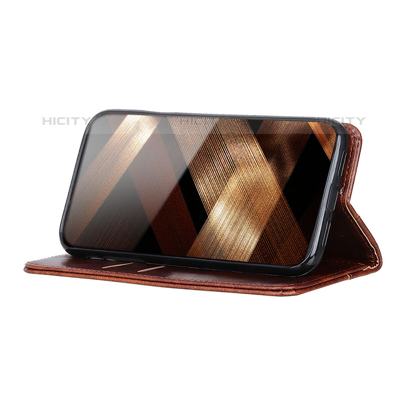 Handytasche Stand Schutzhülle Flip Leder Hülle ML4 für Samsung Galaxy A03 groß