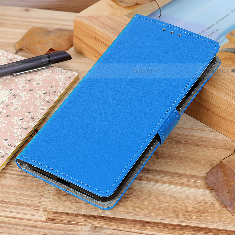 Handytasche Stand Schutzhülle Flip Leder Hülle ML8 für Samsung Galaxy A04s Blau