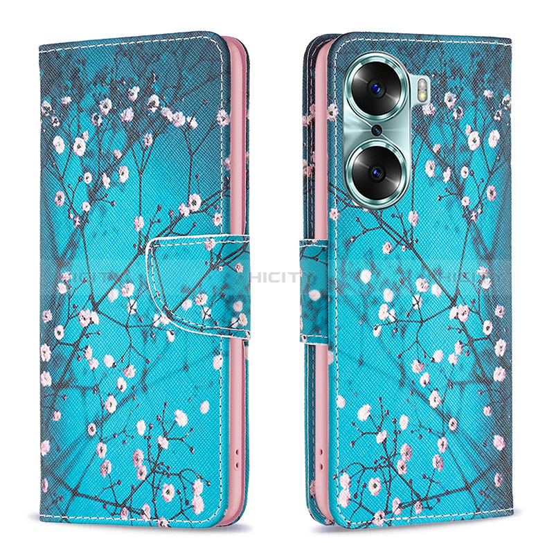 Handytasche Stand Schutzhülle Flip Leder Hülle Modisch Muster B01F für Huawei Honor 60 Pro 5G