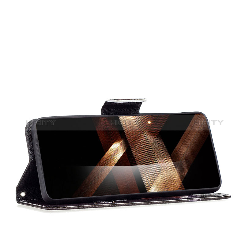 Handytasche Stand Schutzhülle Flip Leder Hülle Modisch Muster B01F für Motorola Moto G Play Gen 2 groß