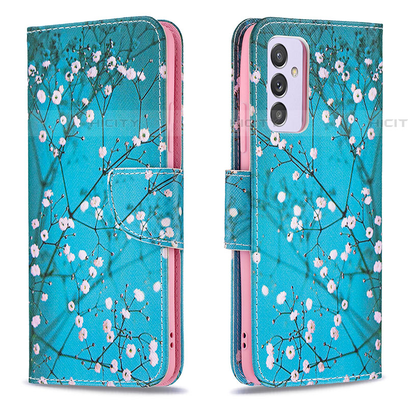 Handytasche Stand Schutzhülle Flip Leder Hülle Modisch Muster B01F für Samsung Galaxy A34 5G