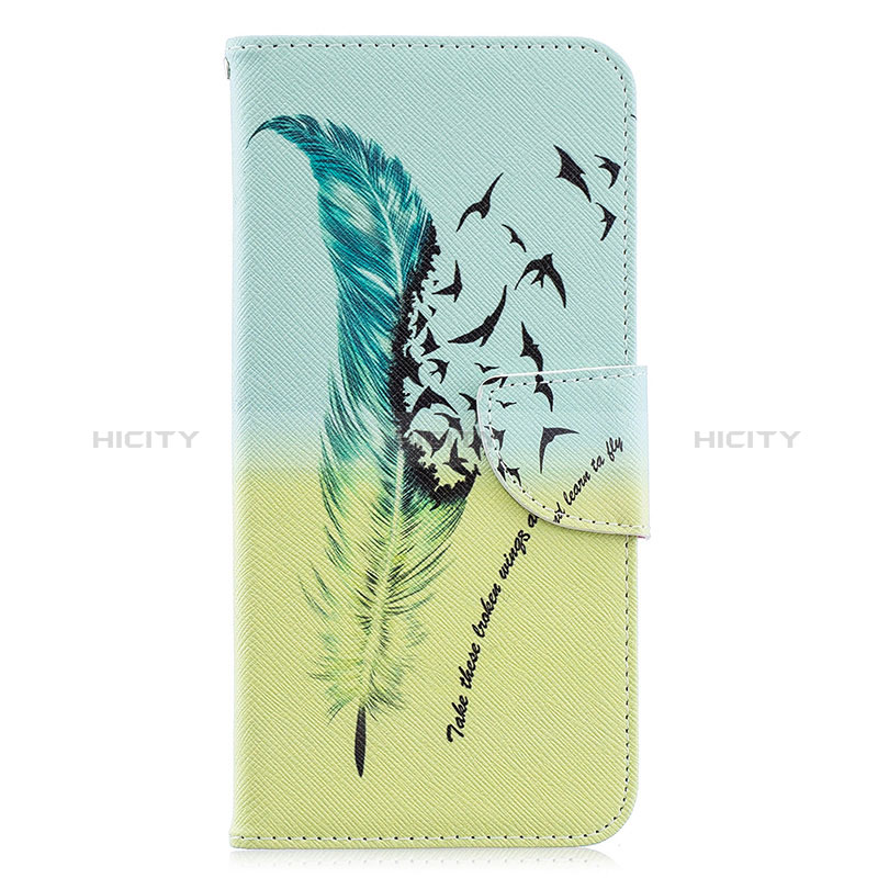 Handytasche Stand Schutzhülle Flip Leder Hülle Modisch Muster B01F für Samsung Galaxy A70