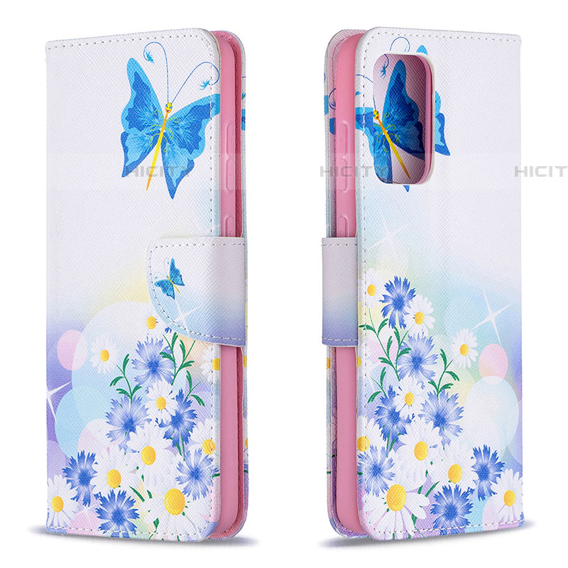 Handytasche Stand Schutzhülle Flip Leder Hülle Modisch Muster B01F für Samsung Galaxy A72 4G