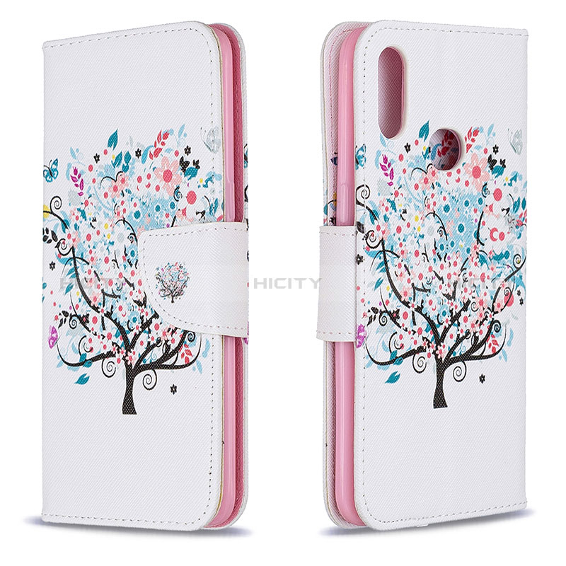 Handytasche Stand Schutzhülle Flip Leder Hülle Modisch Muster B01F für Samsung Galaxy M01s