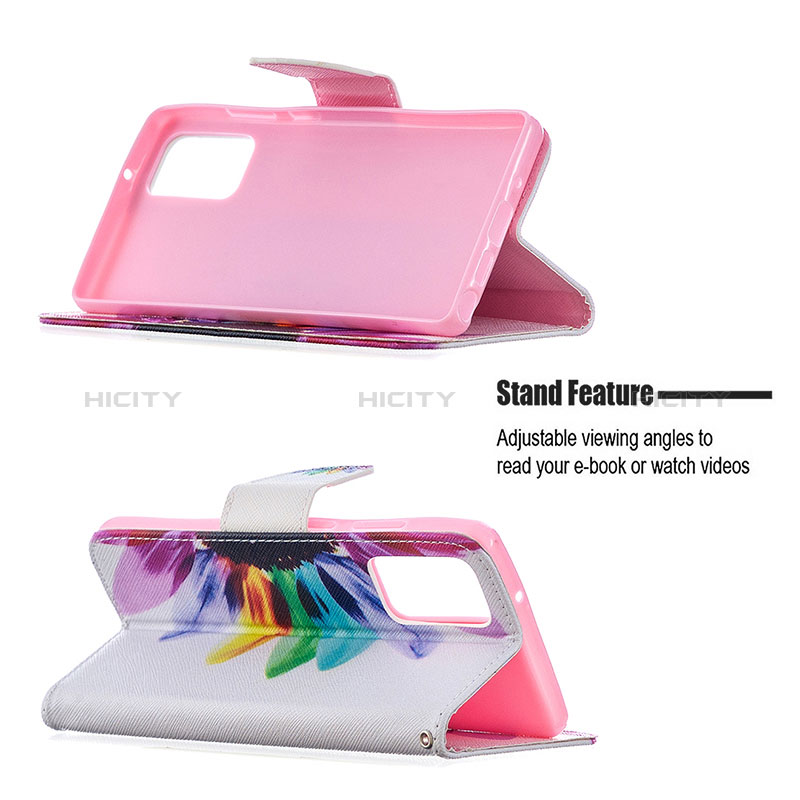 Handytasche Stand Schutzhülle Flip Leder Hülle Modisch Muster B01F für Samsung Galaxy Note 20 5G