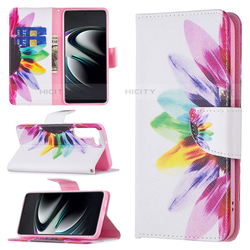 Handytasche Stand Schutzhülle Flip Leder Hülle Modisch Muster B01F für Samsung Galaxy S21 Plus 5G