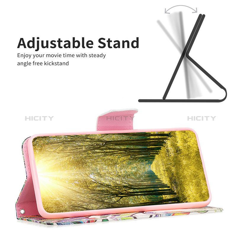 Handytasche Stand Schutzhülle Flip Leder Hülle Modisch Muster B01F für Xiaomi Mi 12T Pro 5G groß