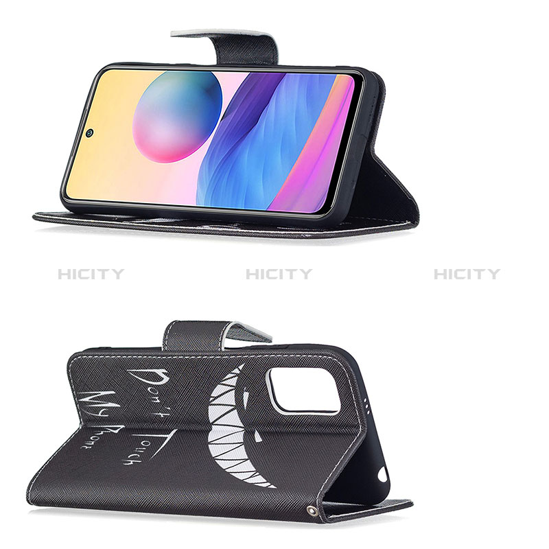 Handytasche Stand Schutzhülle Flip Leder Hülle Modisch Muster B01F für Xiaomi POCO M3 Pro 5G groß