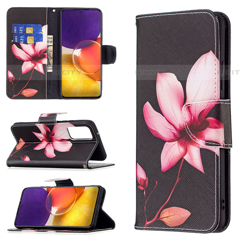 Handytasche Stand Schutzhülle Flip Leder Hülle Modisch Muster B03F für Samsung Galaxy A34 5G groß