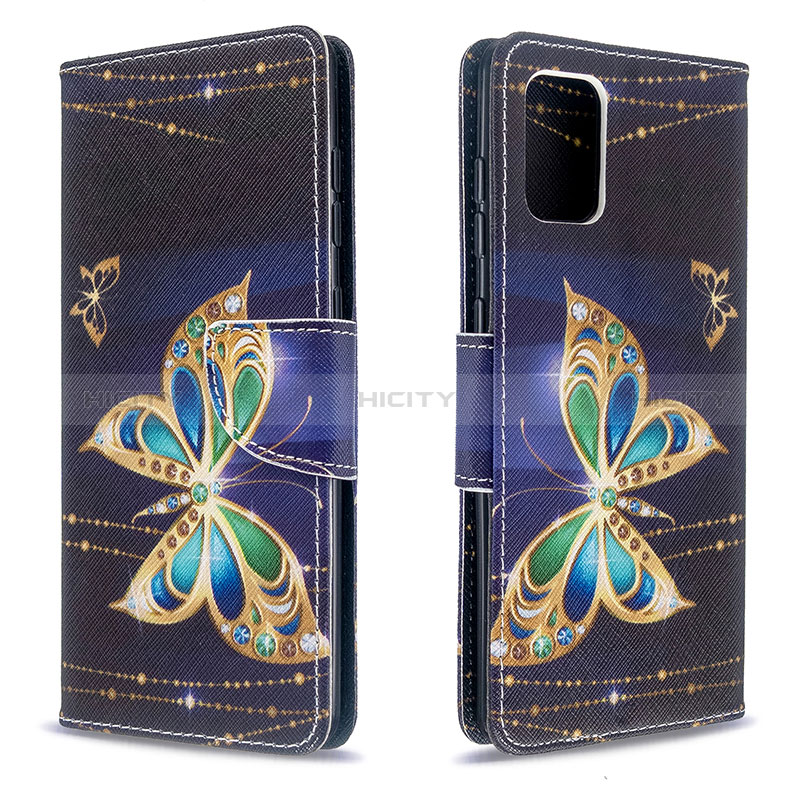 Handytasche Stand Schutzhülle Flip Leder Hülle Modisch Muster B03F für Samsung Galaxy A71 4G A715