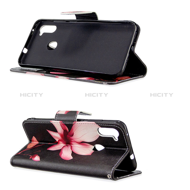 Handytasche Stand Schutzhülle Flip Leder Hülle Modisch Muster B03F für Samsung Galaxy M11