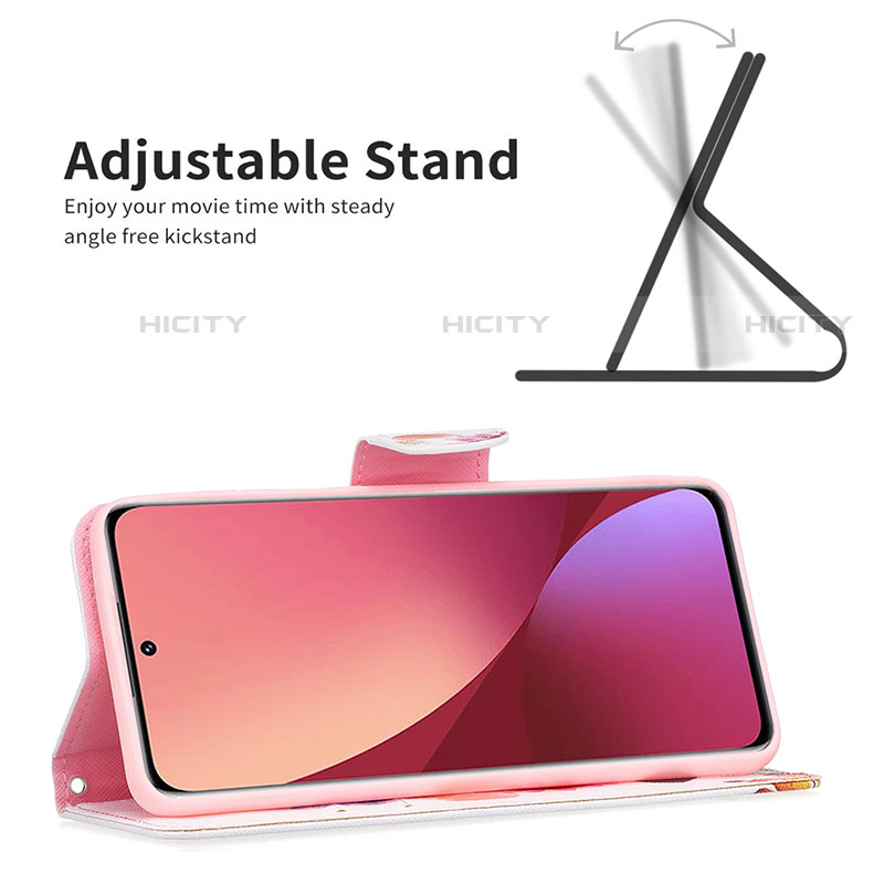 Handytasche Stand Schutzhülle Flip Leder Hülle Modisch Muster B03F für Xiaomi Mi 12 Pro 5G