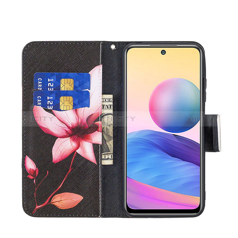 Handytasche Stand Schutzhülle Flip Leder Hülle Modisch Muster B03F für Xiaomi POCO M3 Pro 5G