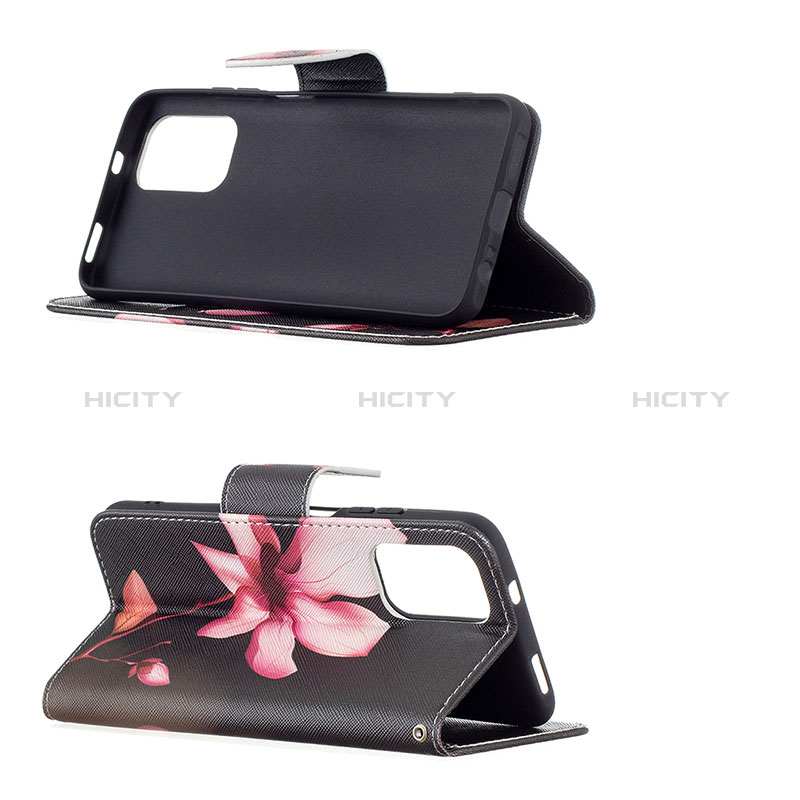 Handytasche Stand Schutzhülle Flip Leder Hülle Modisch Muster B03F für Xiaomi Poco M5S groß