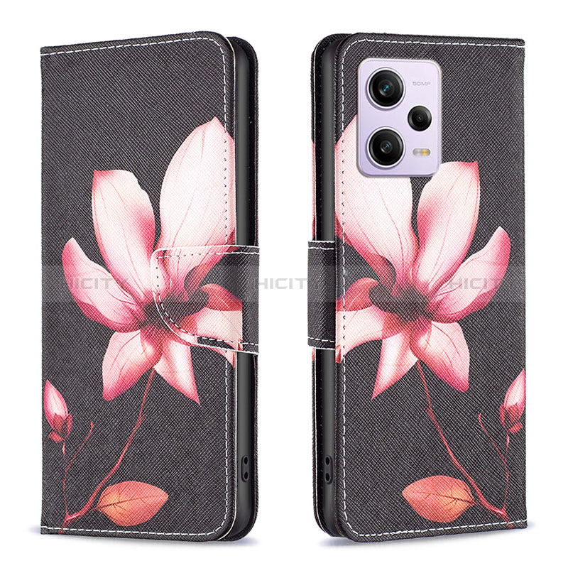 Handytasche Stand Schutzhülle Flip Leder Hülle Modisch Muster B03F für Xiaomi Redmi Note 12 Explorer groß