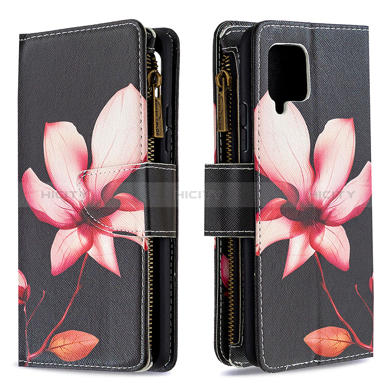 Handytasche Stand Schutzhülle Flip Leder Hülle Modisch Muster B04F für Samsung Galaxy A42 5G