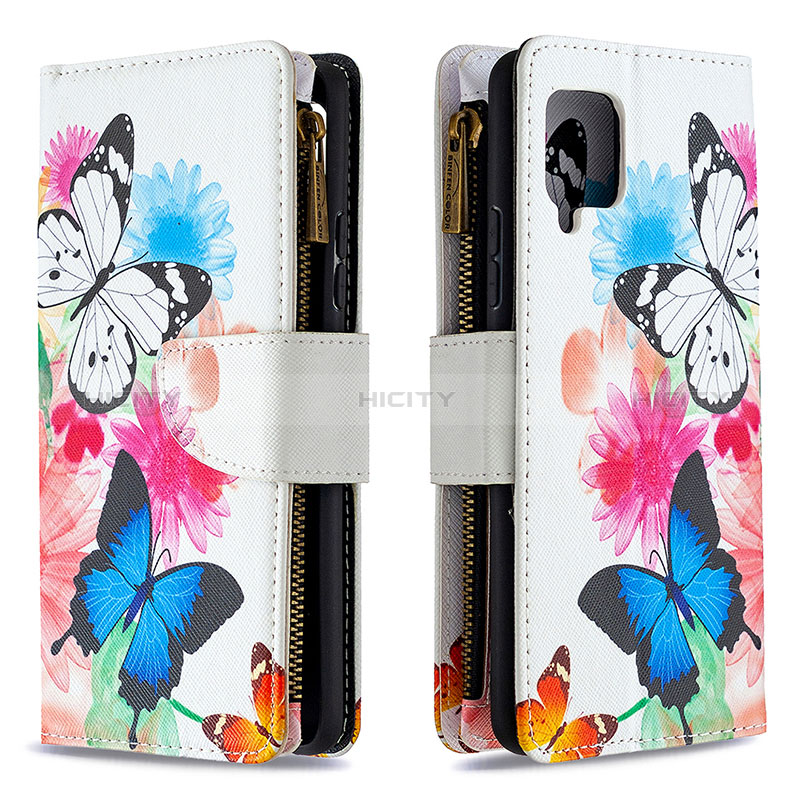 Handytasche Stand Schutzhülle Flip Leder Hülle Modisch Muster B04F für Samsung Galaxy A42 5G