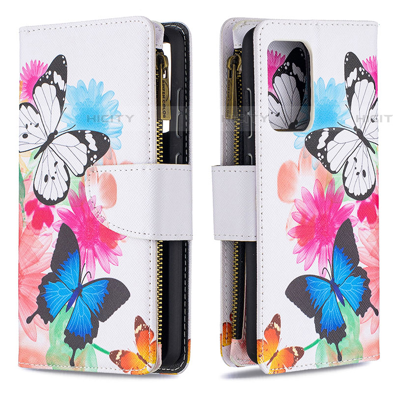 Handytasche Stand Schutzhülle Flip Leder Hülle Modisch Muster B04F für Samsung Galaxy A52 4G