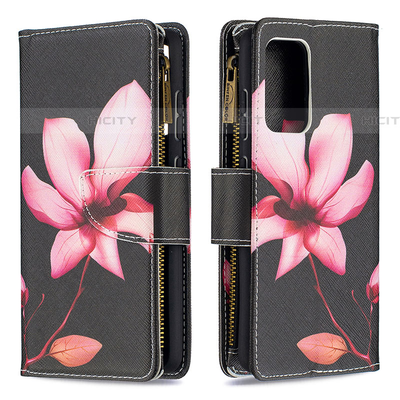 Handytasche Stand Schutzhülle Flip Leder Hülle Modisch Muster B04F für Samsung Galaxy A52 4G