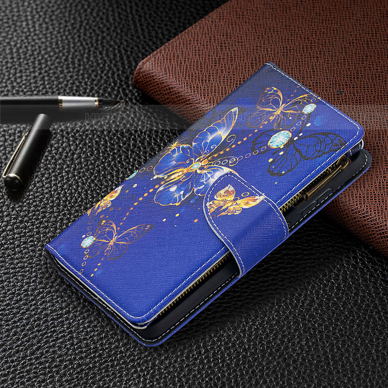 Handytasche Stand Schutzhülle Flip Leder Hülle Modisch Muster B04F für Samsung Galaxy A52 5G