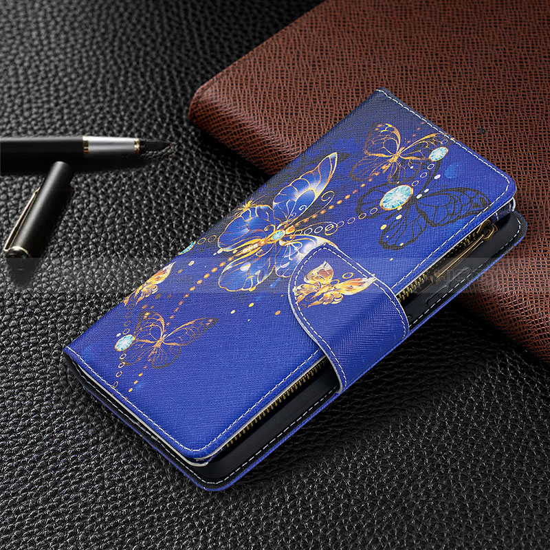 Handytasche Stand Schutzhülle Flip Leder Hülle Modisch Muster B04F für Samsung Galaxy A52s 5G