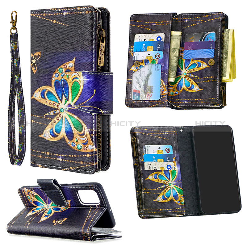 Handytasche Stand Schutzhülle Flip Leder Hülle Modisch Muster B04F für Samsung Galaxy A71 5G