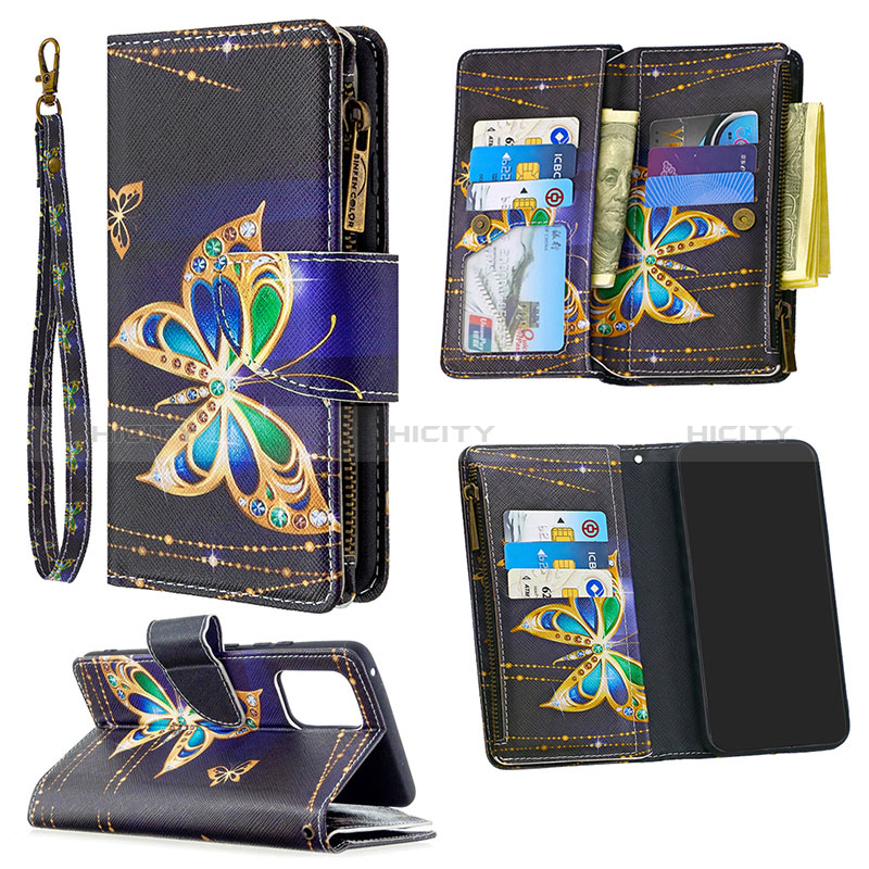 Handytasche Stand Schutzhülle Flip Leder Hülle Modisch Muster B04F für Samsung Galaxy S10 Lite