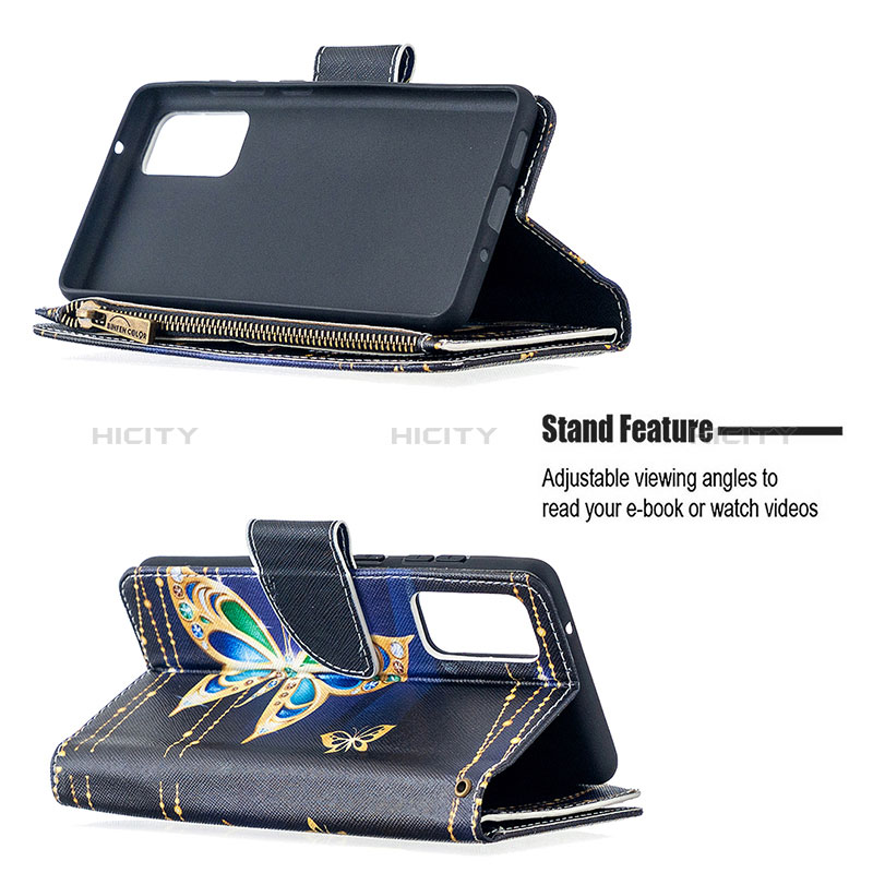 Handytasche Stand Schutzhülle Flip Leder Hülle Modisch Muster B04F für Samsung Galaxy S20 Lite 5G