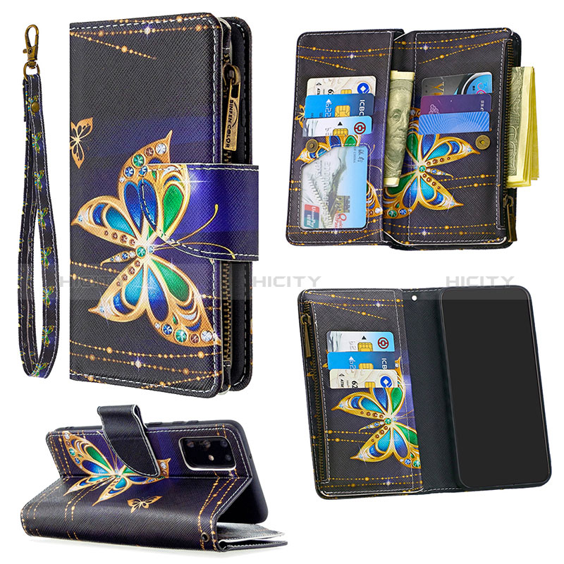 Handytasche Stand Schutzhülle Flip Leder Hülle Modisch Muster B04F für Samsung Galaxy S20 Plus 5G groß