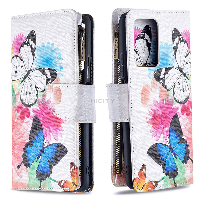 Handytasche Stand Schutzhülle Flip Leder Hülle Modisch Muster B04F für Xiaomi Mi 11T 5G Bunt Plus