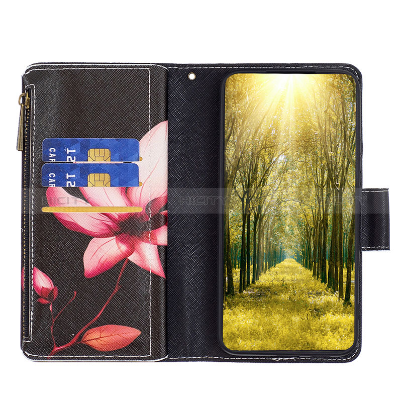 Handytasche Stand Schutzhülle Flip Leder Hülle Modisch Muster B04F für Xiaomi Mi 12T Pro 5G groß