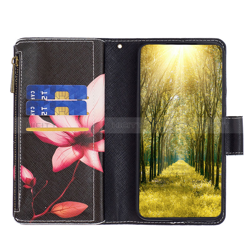 Handytasche Stand Schutzhülle Flip Leder Hülle Modisch Muster B04F für Xiaomi Poco M4 Pro 4G