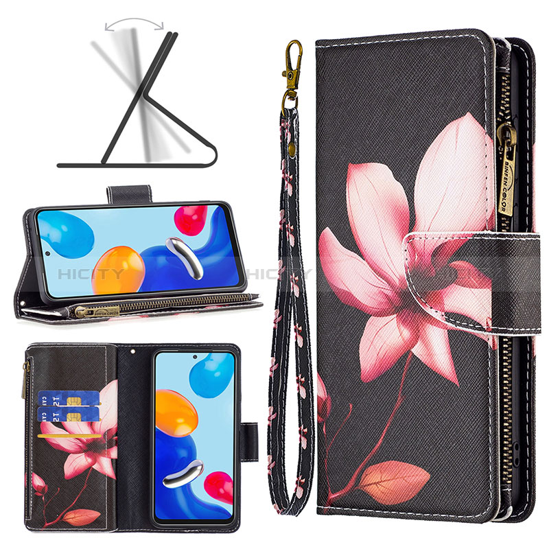 Handytasche Stand Schutzhülle Flip Leder Hülle Modisch Muster B04F für Xiaomi Redmi Note 11S 4G