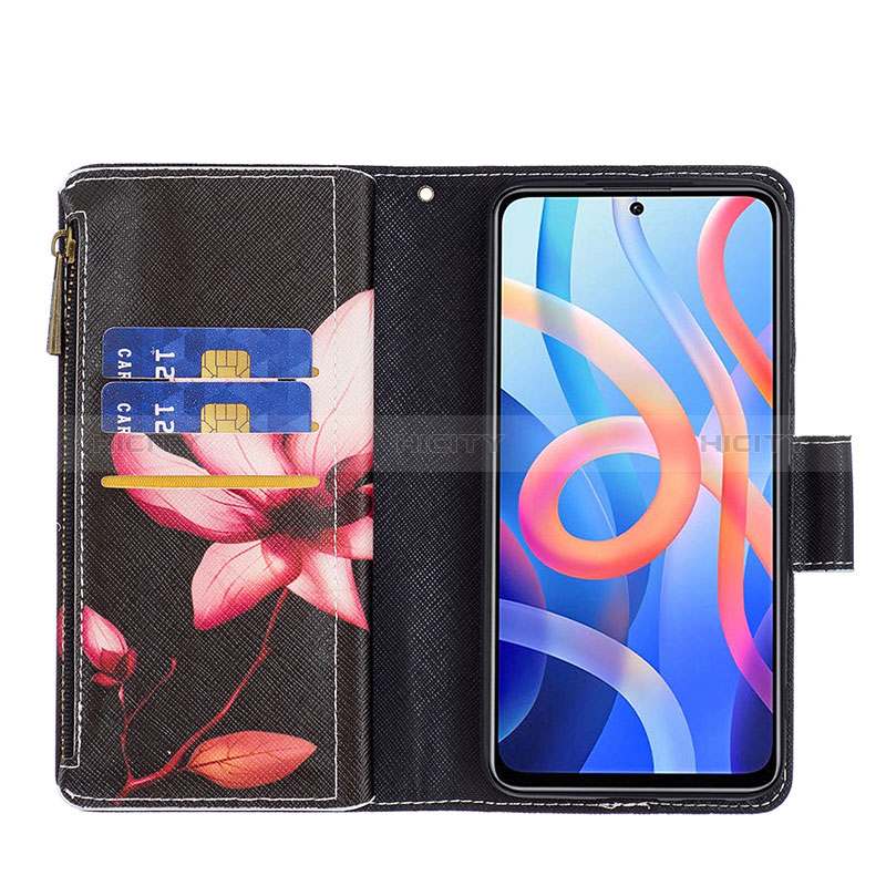 Handytasche Stand Schutzhülle Flip Leder Hülle Modisch Muster B04F für Xiaomi Redmi Note 11S 5G