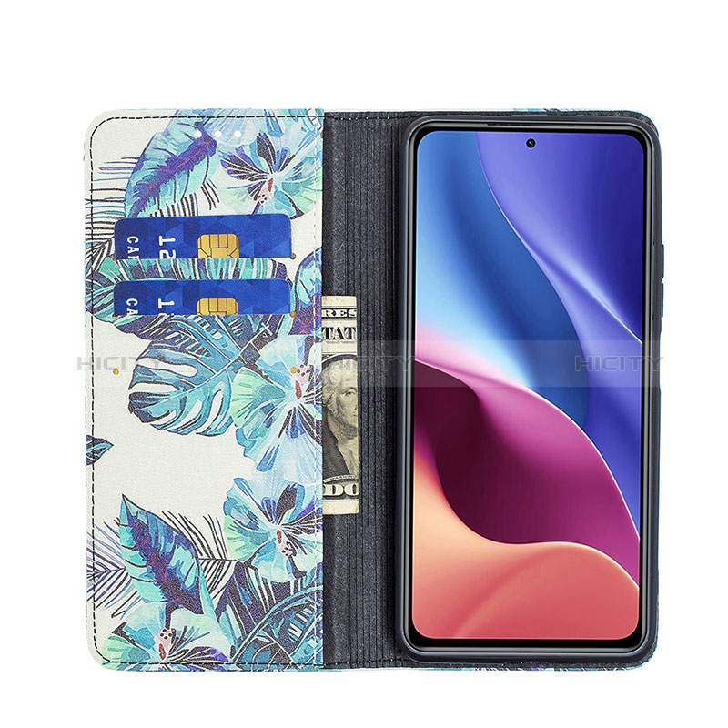 Handytasche Stand Schutzhülle Flip Leder Hülle Modisch Muster B05F für Xiaomi Mi 11i 5G groß