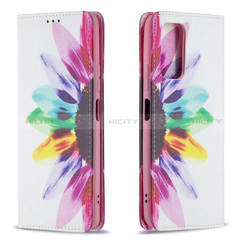 Handytasche Stand Schutzhülle Flip Leder Hülle Modisch Muster B05F für Xiaomi Redmi Note 10 Pro 4G groß