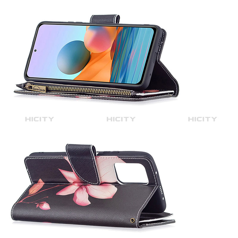 Handytasche Stand Schutzhülle Flip Leder Hülle Modisch Muster BF3 für Xiaomi Redmi Note 10 Pro 4G