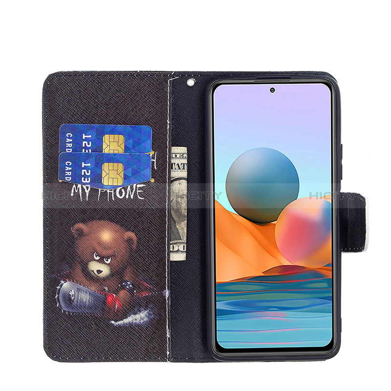 Handytasche Stand Schutzhülle Flip Leder Hülle Modisch Muster BF4 für Xiaomi Redmi Note 10 Pro 4G