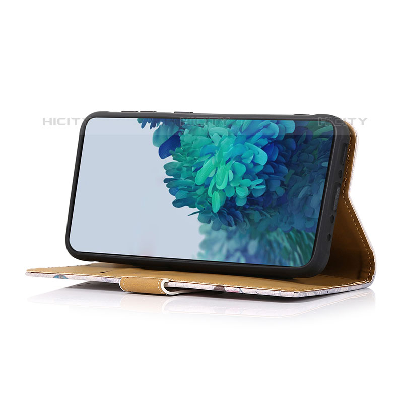 Handytasche Stand Schutzhülle Flip Leder Hülle Modisch Muster D02Y für Oppo A54 4G