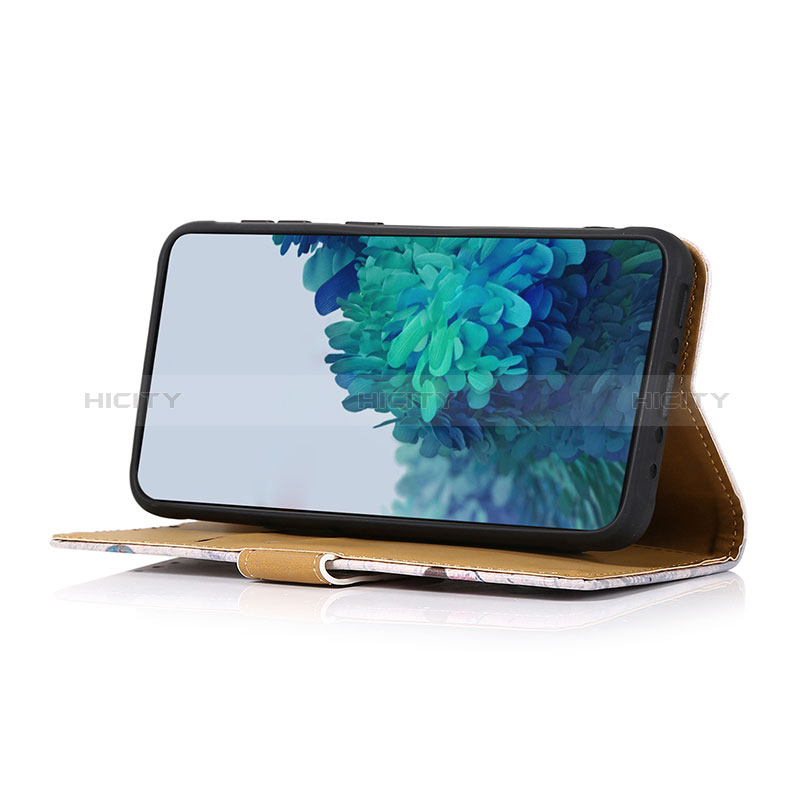 Handytasche Stand Schutzhülle Flip Leder Hülle Modisch Muster D02Y für Oppo A54 5G