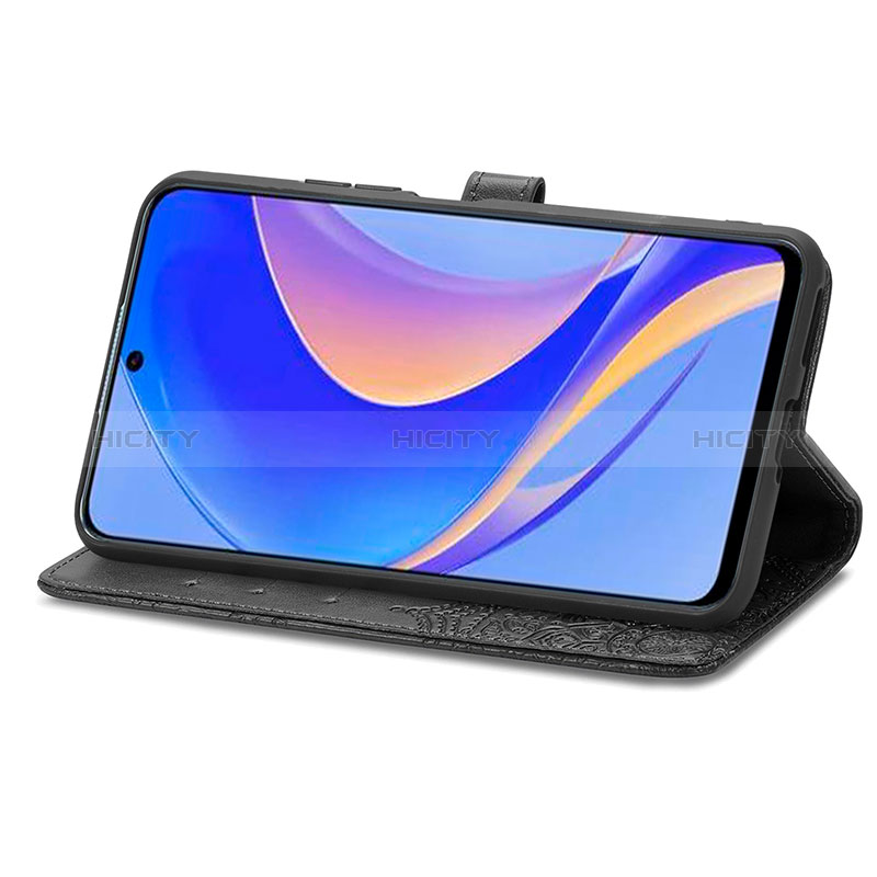 Handytasche Stand Schutzhülle Flip Leder Hülle Modisch Muster für Huawei Enjoy 50 Pro groß